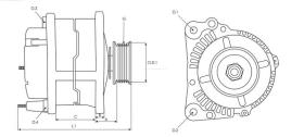 · 2DE6085OEM - ALTERNADOR DENSO OEM 12V - 100A OEM