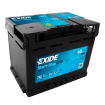 EXIDE EL600 - BATERIA EFB 60AH - 640EN 242X175X190 +D