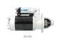 · LRS155 - MOTOR DE ARRANQUE LEYLAND 2.1 KW 12V LUCAS NUEVO
